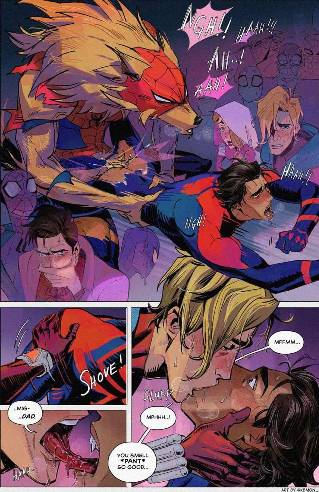 Spider-2099 : Into the Omegaverse [UNCENSORED] - Chapter 1